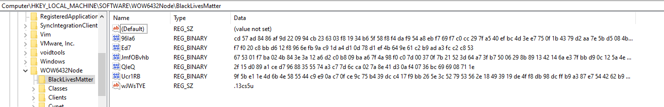 The ransomware’s configuration